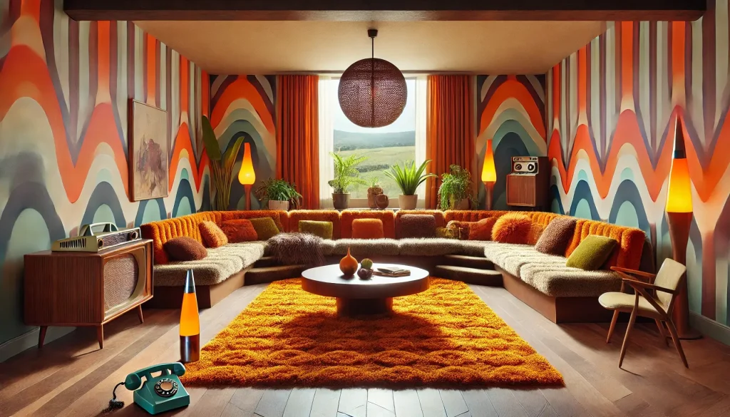 Is 70s interior design coming back