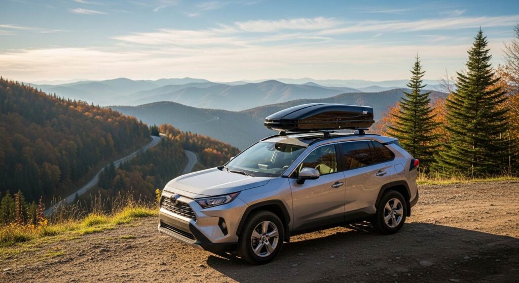 Best Roof Top Cargo Boxes for Toyota rav4